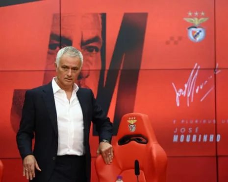 José Mourinho Named as Sport Lisboa e Benfica's New Coach Until 2027