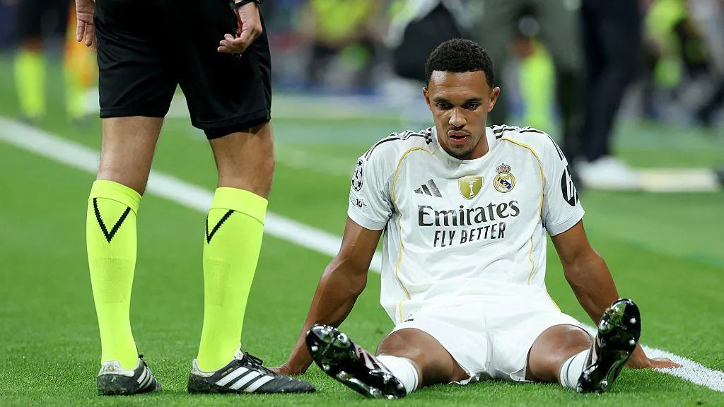 Alexander-Arnold suffers early injury in Real Madrid UCL match