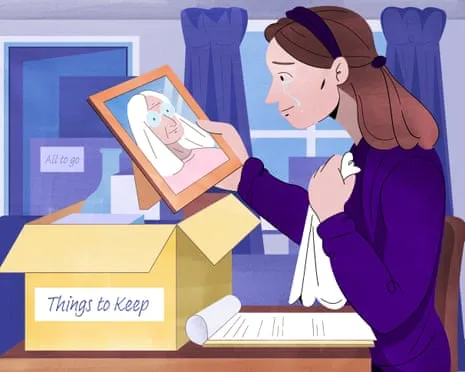Organize while you work and take your time: six steps to clearing out a relative’s house when they die