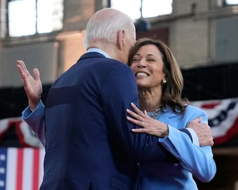 ‘Angry and disappointed’: Kamala Harris Takes Aim at the President in Campaign Account